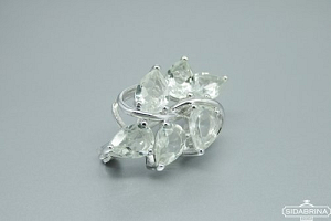  Sagė su žaliais ametistais - SGM087