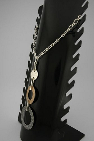 Paauksuotas sidabrinis kolje - KOL003