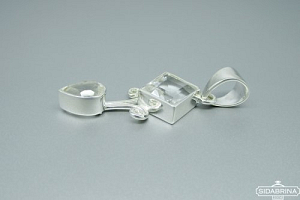 Pakabukas su kalnų krištolu - PAM751