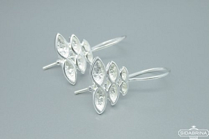 Sidabriniai auskarai - AUM1294