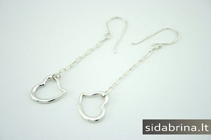 Sidabriniai auskarai - AUM307