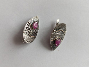 Sidabriniai auskarai - AUM2190