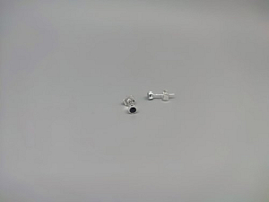 Sidabriniai auskarai su cirkoniu - AUM2414