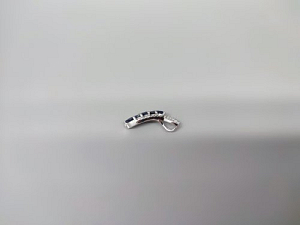 Sidabrinis pakabukas su korundu- PAM909