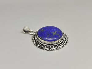 Sidabrinis pakabukas su lazuritu - PAM9179
