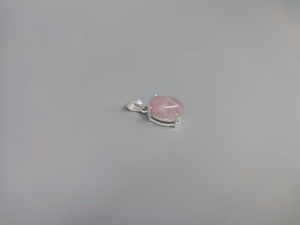 Sidabrinis pakabukas su rožiniu kvarcu - PAM9158