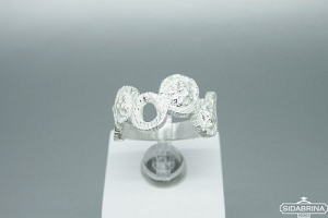 Sidabrinis žiedas - ZDM1464