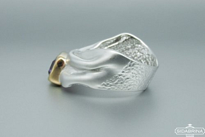 Žiedas su ametistu - ZDM720