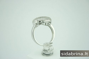 Žiedas su cirkoniais - ZDM157