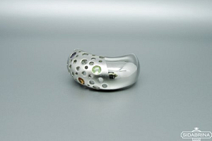 Žiedas su natūraliais akmenimis - ZDM1287