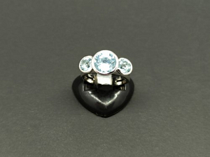 Žiedas su topazu - ZDM1627