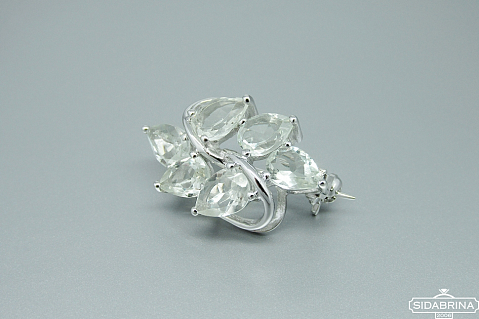  Sagė su žaliais ametistais - SGM087