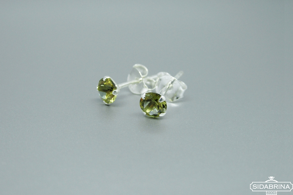 Auskarai su cirkoniais - AUV051