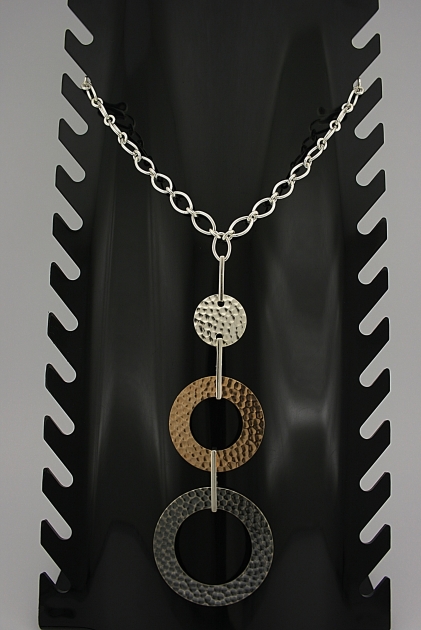 Paauksuotas sidabrinis kolje - KOL003