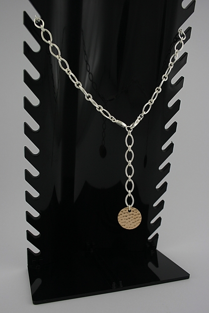 Paauksuotas sidabrinis kolje - KOL003