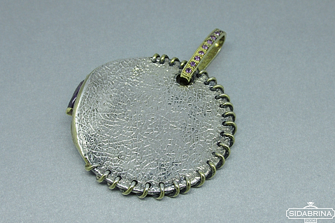 Pakabukas su ametistu - PAM350