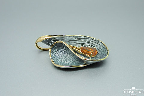 Pakabukas su citrinu - PAM767