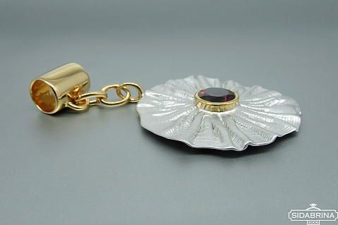 Pakabukas su granatu - PAM449