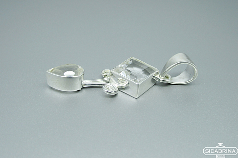 Pakabukas su kalnų krištolu - PAM751