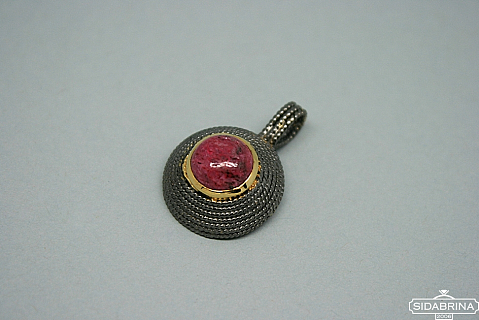 Pakabukas su natūraliu akmenimi - PAM308