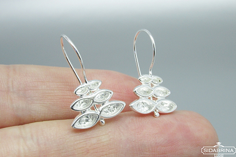 Sidabriniai auskarai - AUM1294