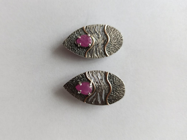 Sidabriniai auskarai - AUM2190