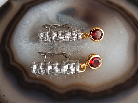 Sidabriniai auskarai - AUM2191