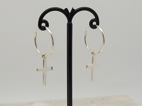 Sidabriniai auskarai - AUM2368