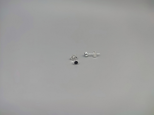 Sidabriniai auskarai su cirkoniu - AUM2414