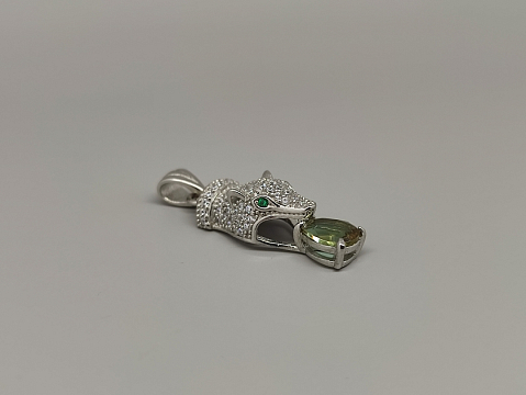 Sidabrinis pakabukas su sultanitu - PAM923