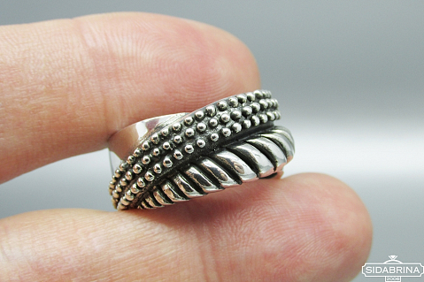 Sidabrinis žiedas - ZDM1102