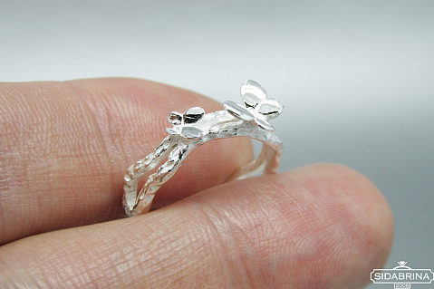 Sidabrinis žiedas - ZDM1394