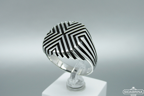 Sidabrinis žiedas - ZDV206