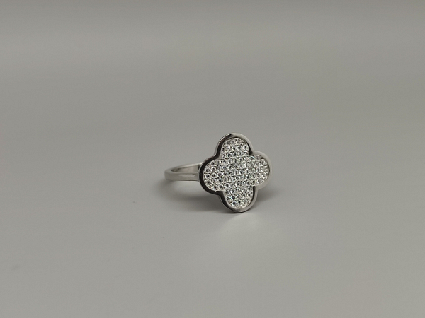 Sidabrinis žiedas su cirkoniu - ZDM179