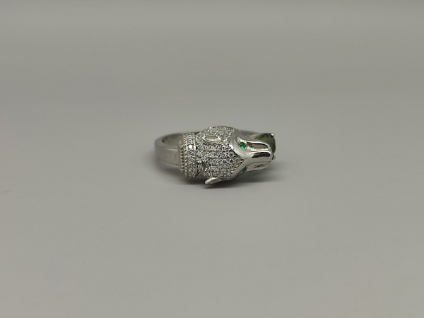 Sidabrinis žiedas su sultanitu - ZDM176