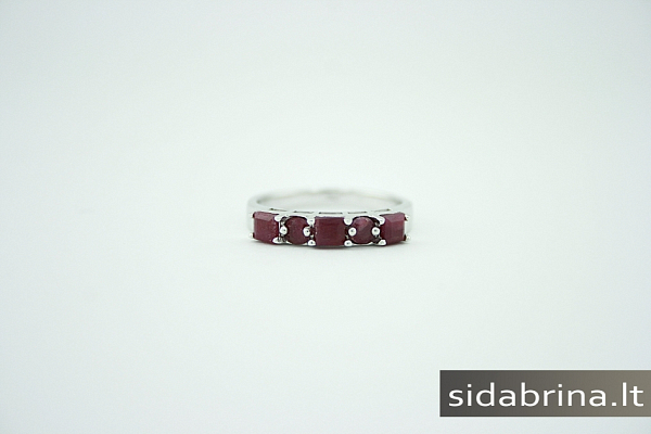 Žiedas su berilais - ZDM220