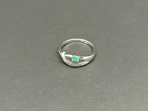 Žiedas su berilu - ZDM1604