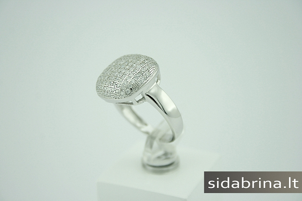 Žiedas su cirkoniais - ZDM157