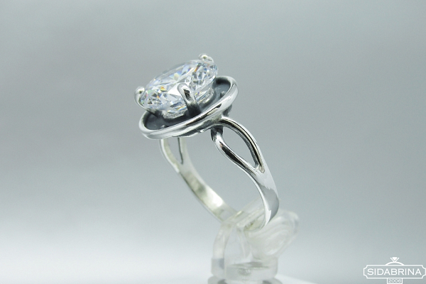 Žiedas su cirkoniu - ZDM1093