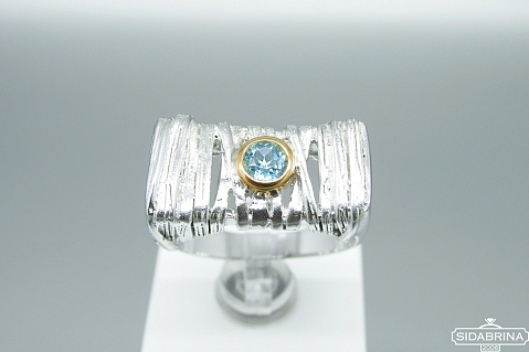 Žiedas su topazu - ZDM1301