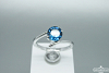 Žiedas su topazu - ZDM1457
