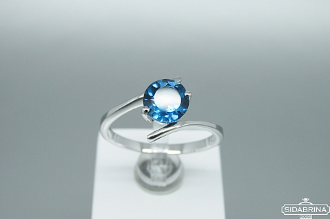Žiedas su topazu - ZDM1457