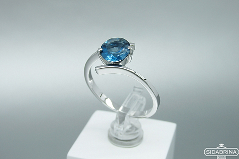 Žiedas su topazu - ZDM1457