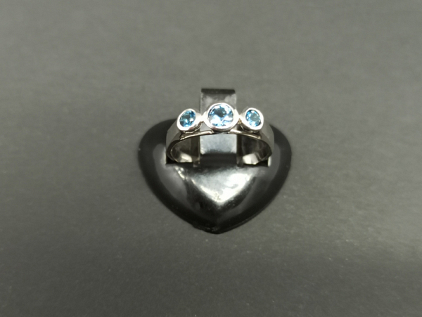 Žiedas su topazu - ZDM1625