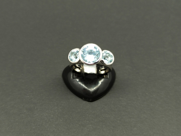 Žiedas su topazu - ZDM1627