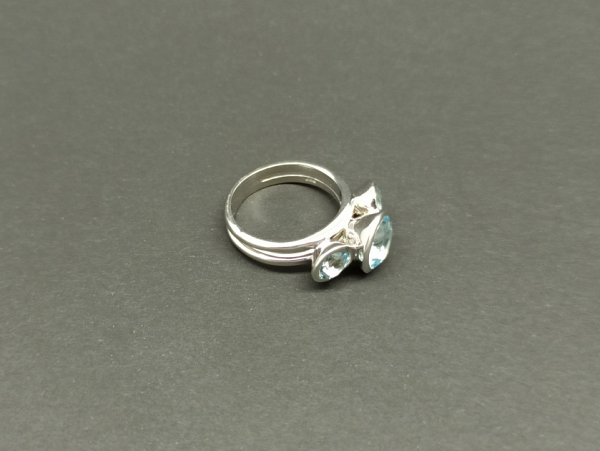 Žiedas su topazu - ZDM1627